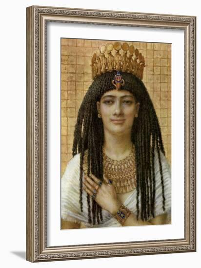 Mutnezemt, Ancient Egyptian Queen of the 18th Dynasty, 14th-13th Century BC-Winifred Mabel Brunton-Framed Giclee Print