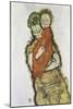 Mutter mit Kind. 1914-Egon Schiele-Mounted Giclee Print