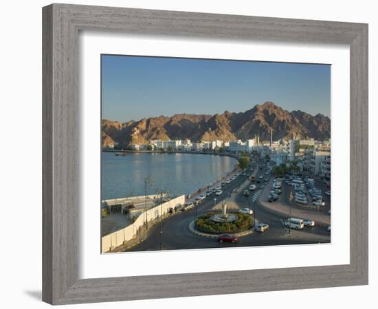 Mutthra District, Muscat, Oman, Middle East-Angelo Cavalli-Framed Photographic Print