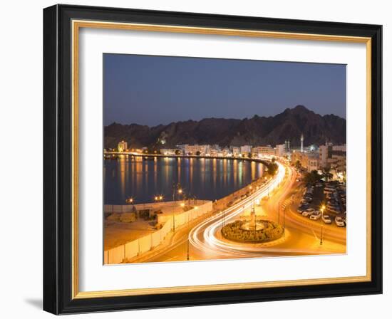 Mutthra District, Muscat, Oman, Middle East-Angelo Cavalli-Framed Photographic Print