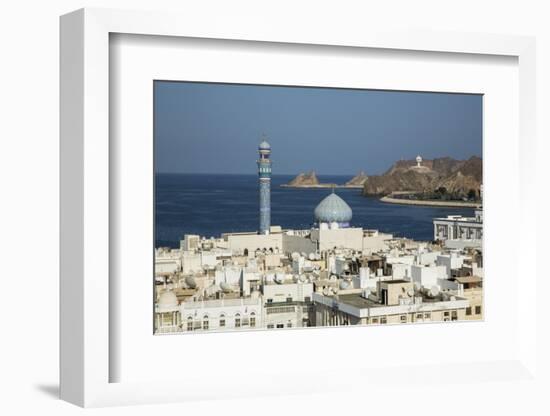 Mutthra District, Muscat, Oman, Middle East-Angelo Cavalli-Framed Photographic Print