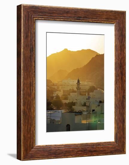 Mutthra District, Muscat, Oman, Middle East-Angelo Cavalli-Framed Photographic Print