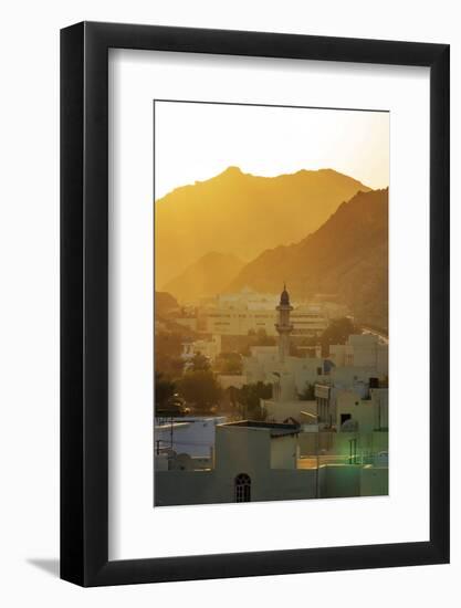 Mutthra District, Muscat, Oman, Middle East-Angelo Cavalli-Framed Photographic Print