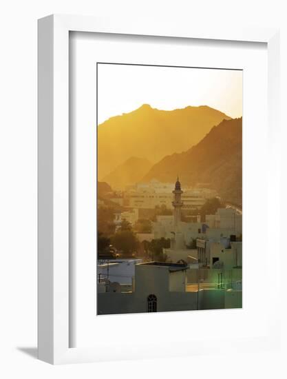 Mutthra District, Muscat, Oman, Middle East-Angelo Cavalli-Framed Photographic Print