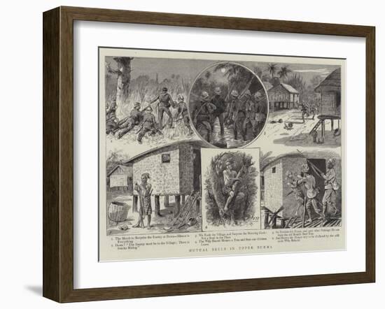 Mutual Sells in Upper Burma-William Ralston-Framed Giclee Print