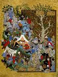 Folio from Haft Awrang (Seven Throne), by Jami, 1539-1543-Muzaffar Ali-Framed Giclee Print