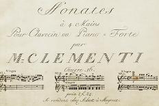 Title Page of Waltz as a Rondeau for Piano-Muzio Clementi-Giclee Print