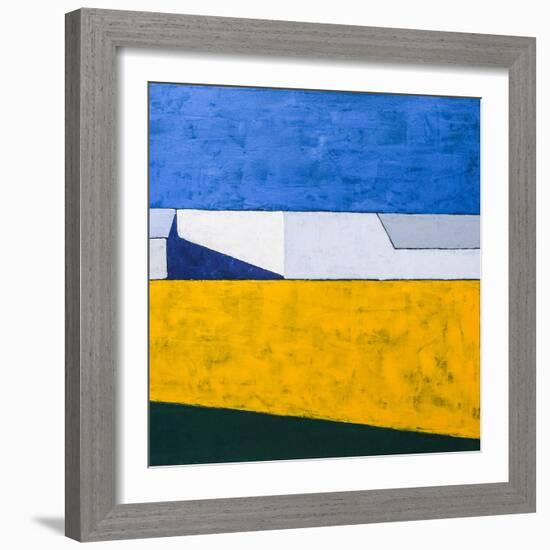 My balcony (R)-Hyunah Kim-Framed Premium Giclee Print