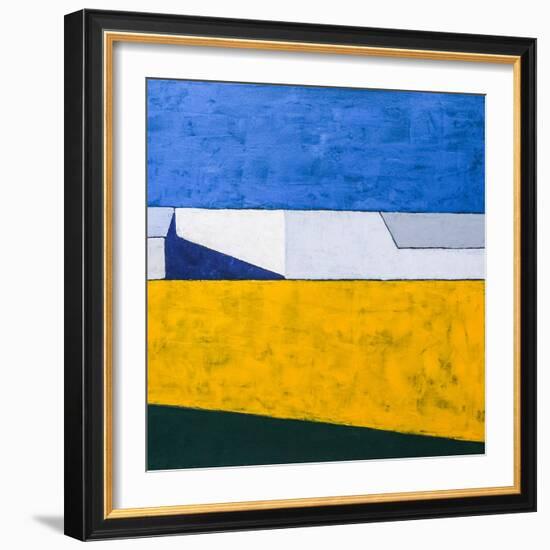 My balcony (R)-Hyunah Kim-Framed Premium Giclee Print