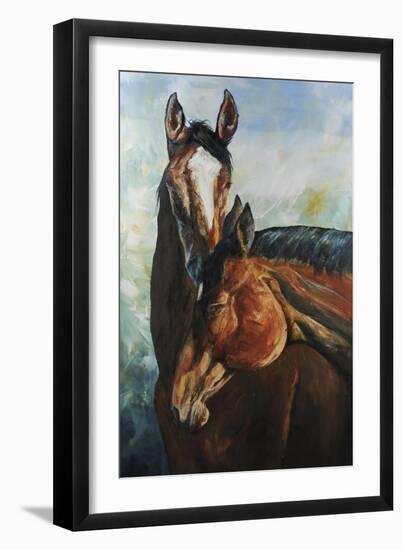 My Best Friend-Renee Gould-Framed Giclee Print