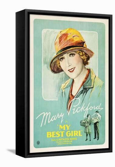 My Best Girl, 1927-null-Framed Premier Image Canvas