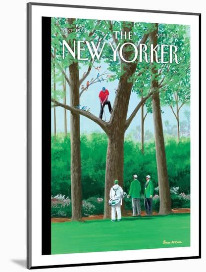 My Best Shot - The New Yorker Cover, April 11, 2011-Bruce McCall-Mounted Print