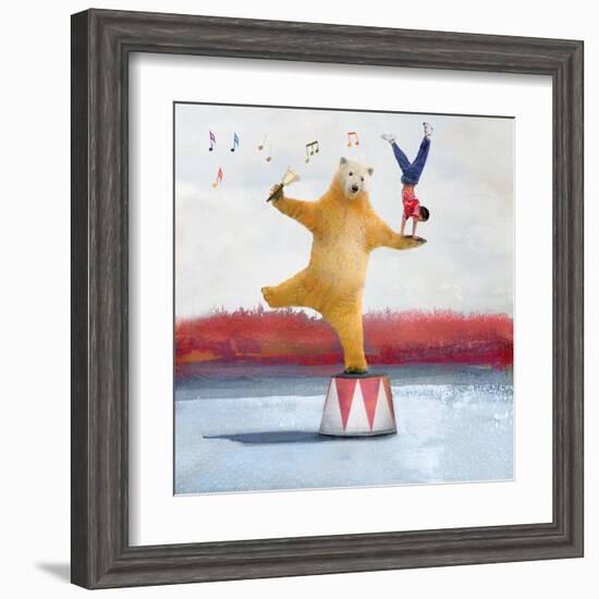 My Big Bear Friend-Nancy Tillman-Framed Art Print