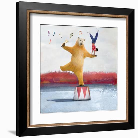 My Big Bear Friend-Nancy Tillman-Framed Art Print