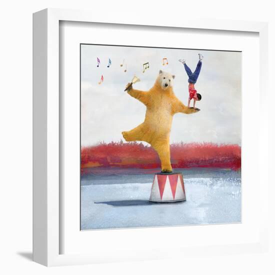 My Big Bear Friend-Nancy Tillman-Framed Art Print