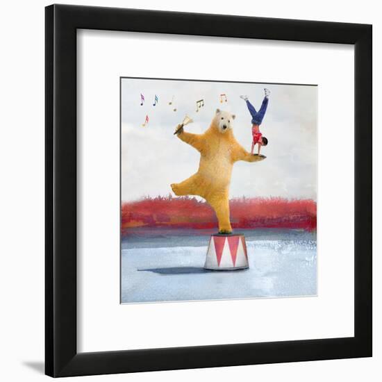 My Big Bear Friend-Nancy Tillman-Framed Art Print