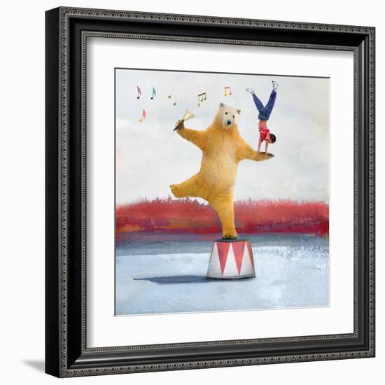 My Big Bear Friend-Nancy Tillman-Framed Art Print