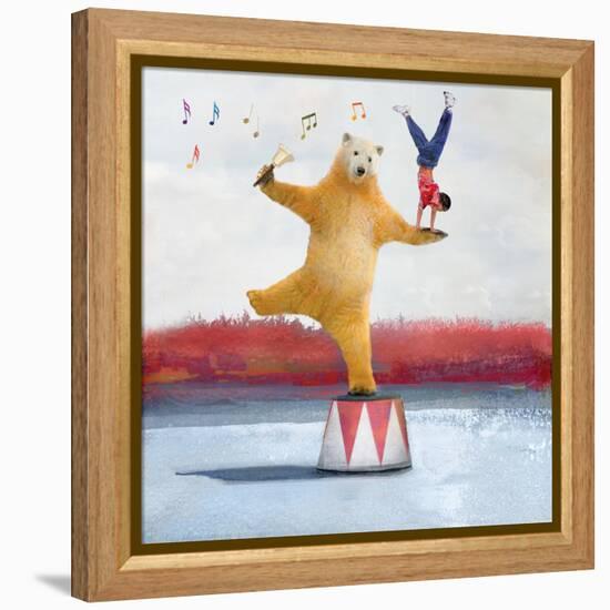 My Big Bear Friend-Nancy Tillman-Framed Stretched Canvas