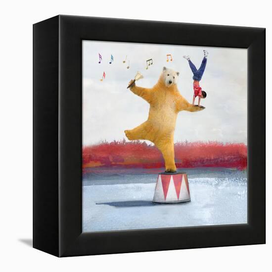 My Big Bear Friend-Nancy Tillman-Framed Stretched Canvas