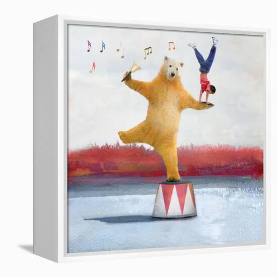 My Big Bear Friend-Nancy Tillman-Framed Stretched Canvas