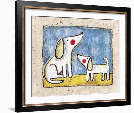 My Big Brother-Sophie Harding-Framed Giclee Print