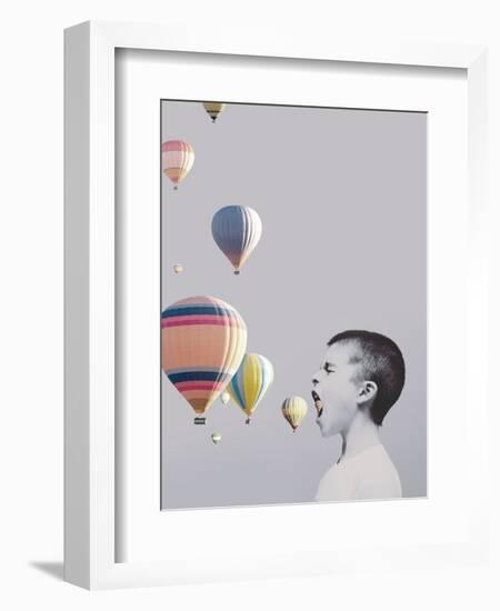 My Big Mouth-Design Fabrikken-Framed Photographic Print