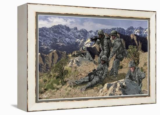 My Brothers Keeper-Marc Wolfe-Framed Premier Image Canvas