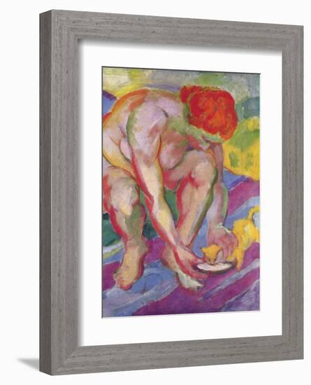 My Cat-Franz Marc-Framed Art Print