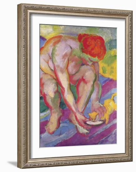 My Cat-Franz Marc-Framed Art Print