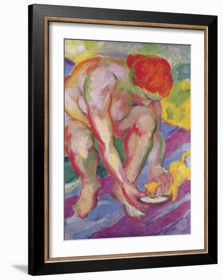 My Cat-Franz Marc-Framed Art Print