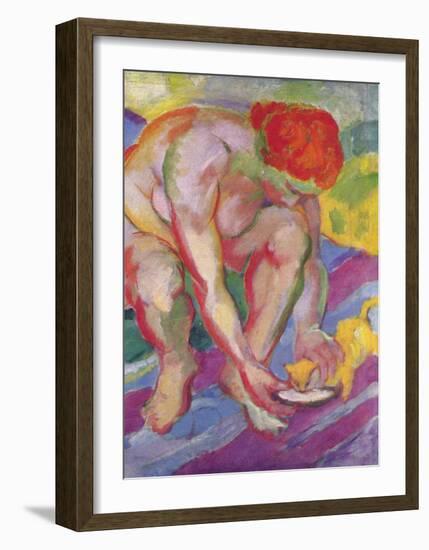 My Cat-Franz Marc-Framed Art Print