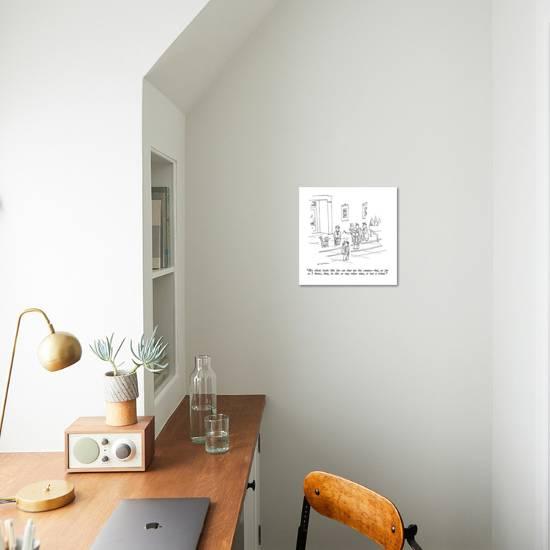 My Client Looks Like The Cat That Ate The Canary But As Far As I Know T Premium Giclee Print Michael Maslin Art Com