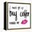 My Coffee Needs Me with Pink Lips-Sd Graphics Studio-Framed Stretched Canvas