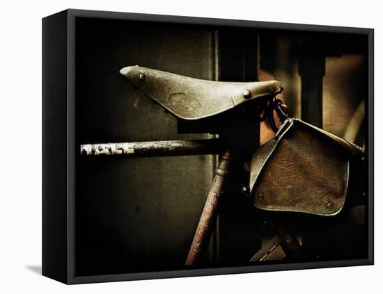 My Dad's Old Bike-Doug Chinnery-Framed Premier Image Canvas