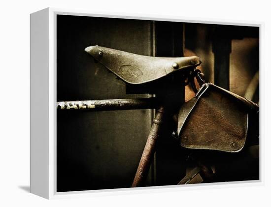 My Dad's Old Bike-Doug Chinnery-Framed Premier Image Canvas
