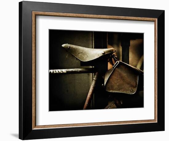 My Dad's Old Bike-Doug Chinnery-Framed Photographic Print