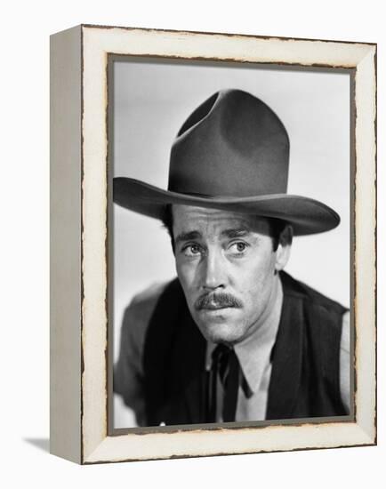 MY DARLING CLEMENTINE, 1946 directed by JOHN FORD Henry Fonda (b/w photo)-null-Framed Stretched Canvas