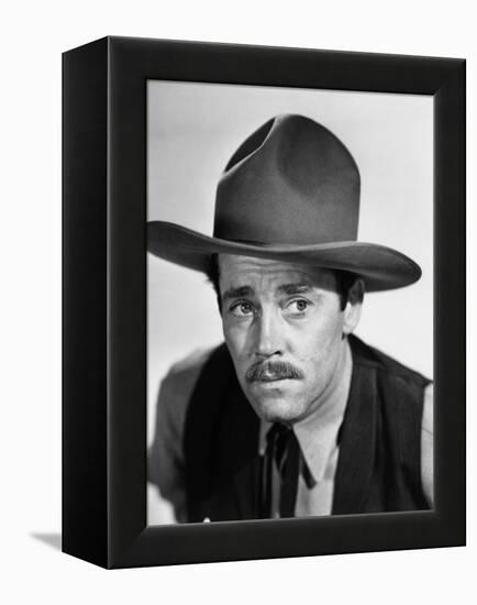 MY DARLING CLEMENTINE, 1946 directed by JOHN FORD Henry Fonda (b/w photo)-null-Framed Stretched Canvas