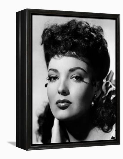 MY DARLING CLEMENTINE, 1946 directed by JOHN FORD Linda Darnell (b/w photo)-null-Framed Stretched Canvas