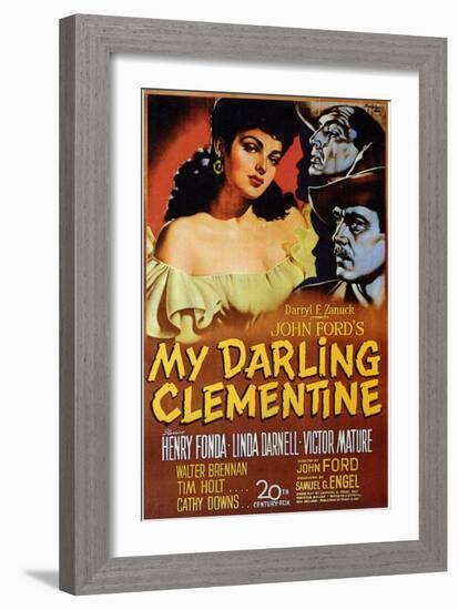 My Darling Clementine, 1946-null-Framed Premium Giclee Print