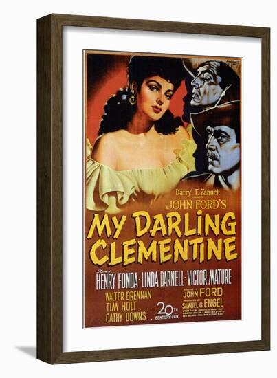 My Darling Clementine, 1946-null-Framed Premium Giclee Print