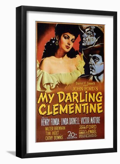 My Darling Clementine, 1946-null-Framed Premium Giclee Print