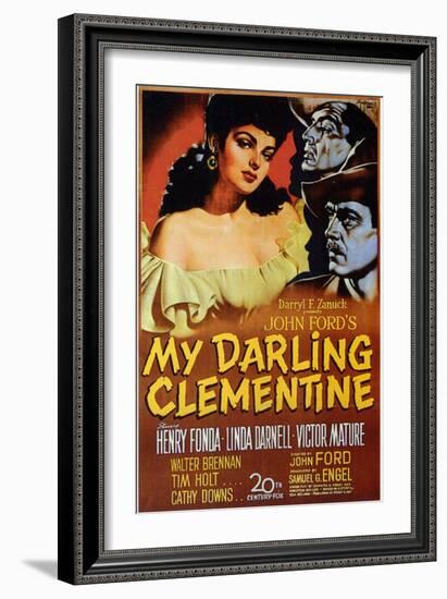 My Darling Clementine, 1946-null-Framed Premium Giclee Print