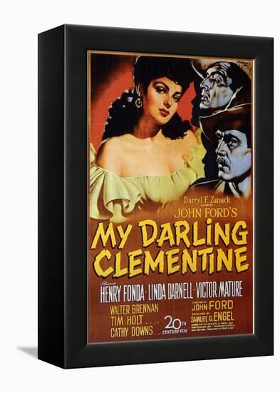My Darling Clementine, 1946-null-Framed Stretched Canvas