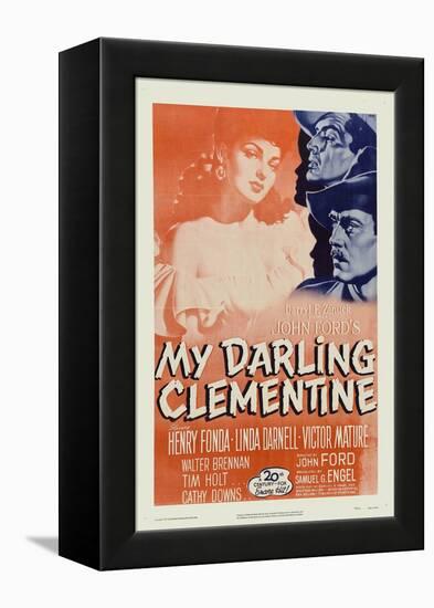 My Darling Clementine, 1946-null-Framed Stretched Canvas