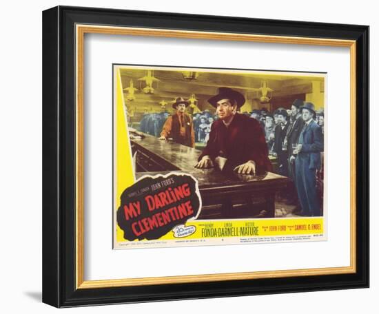 My Darling Clementine, 1946-null-Framed Premium Giclee Print