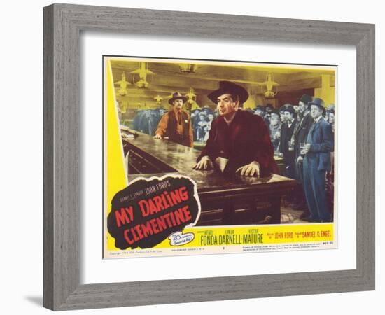 My Darling Clementine, 1946-null-Framed Art Print