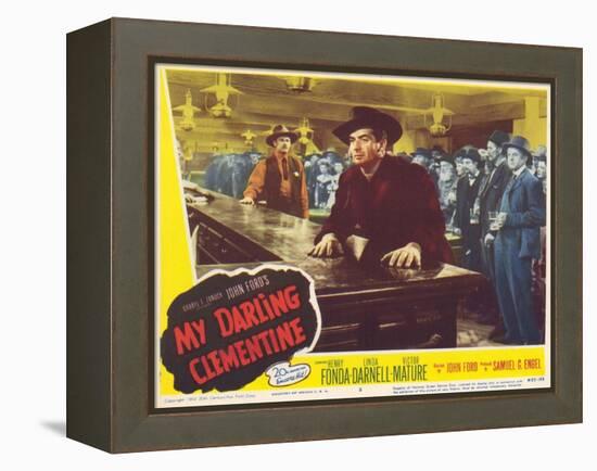 My Darling Clementine, 1946-null-Framed Stretched Canvas