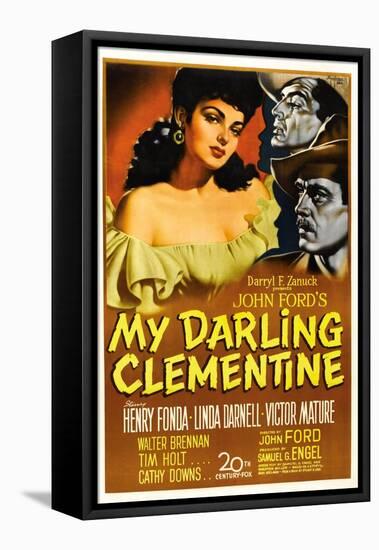 My Darling Clementine, 1946-null-Framed Premier Image Canvas