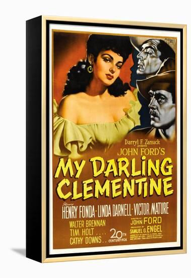 My Darling Clementine, 1946-null-Framed Premier Image Canvas